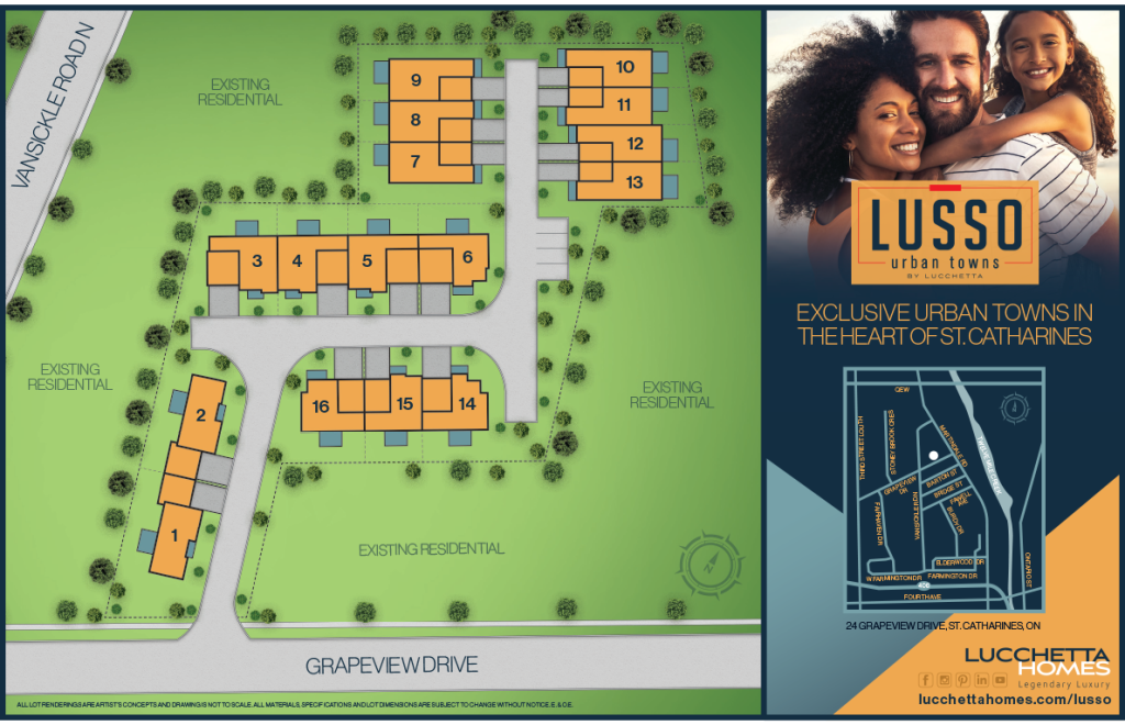 Lusso Urban Towns Site Plan