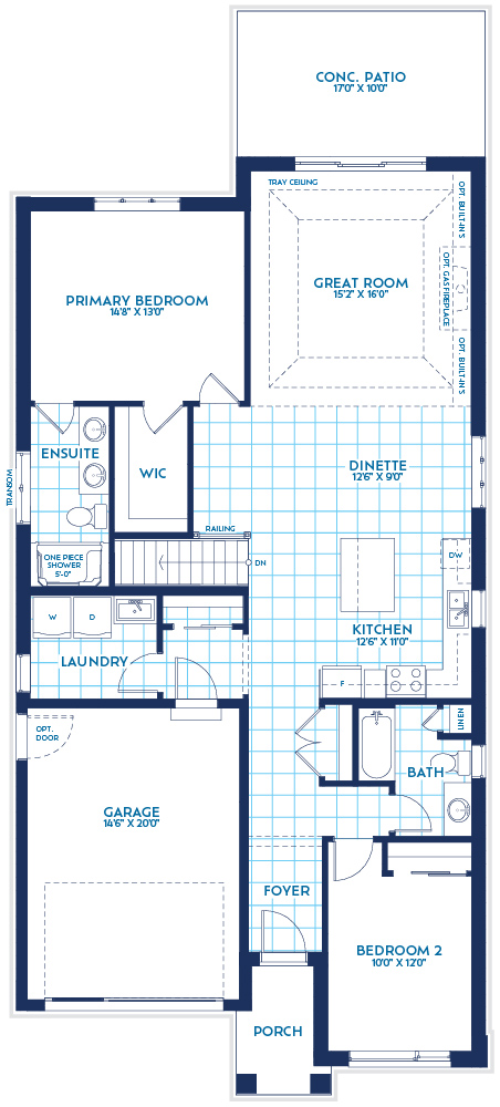 Fitzgerald Model Floor Plan
