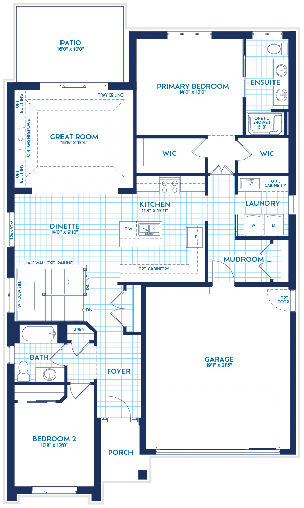 Michigan Model Floor Plan