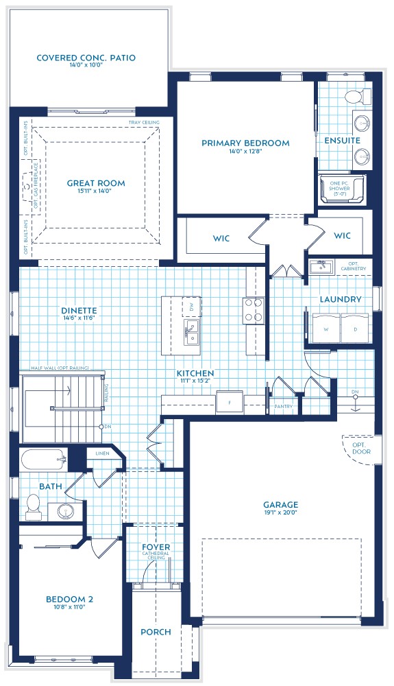 Superior Model Floor Plan