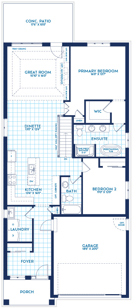 Tecumseh Model Floor Plan